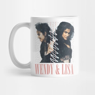 Wendy & Lisa / Retro Fan Design Mug